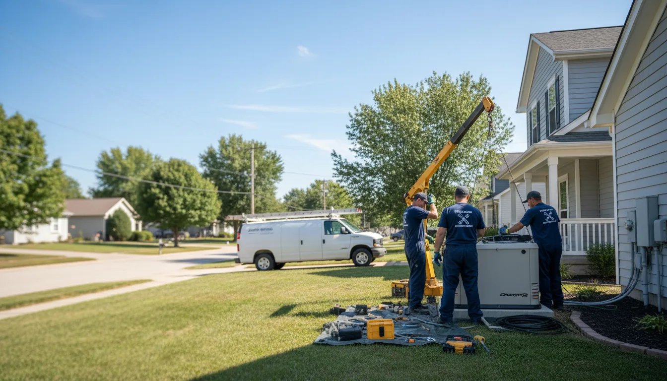 Generator Installation in Clarksville, IA near me